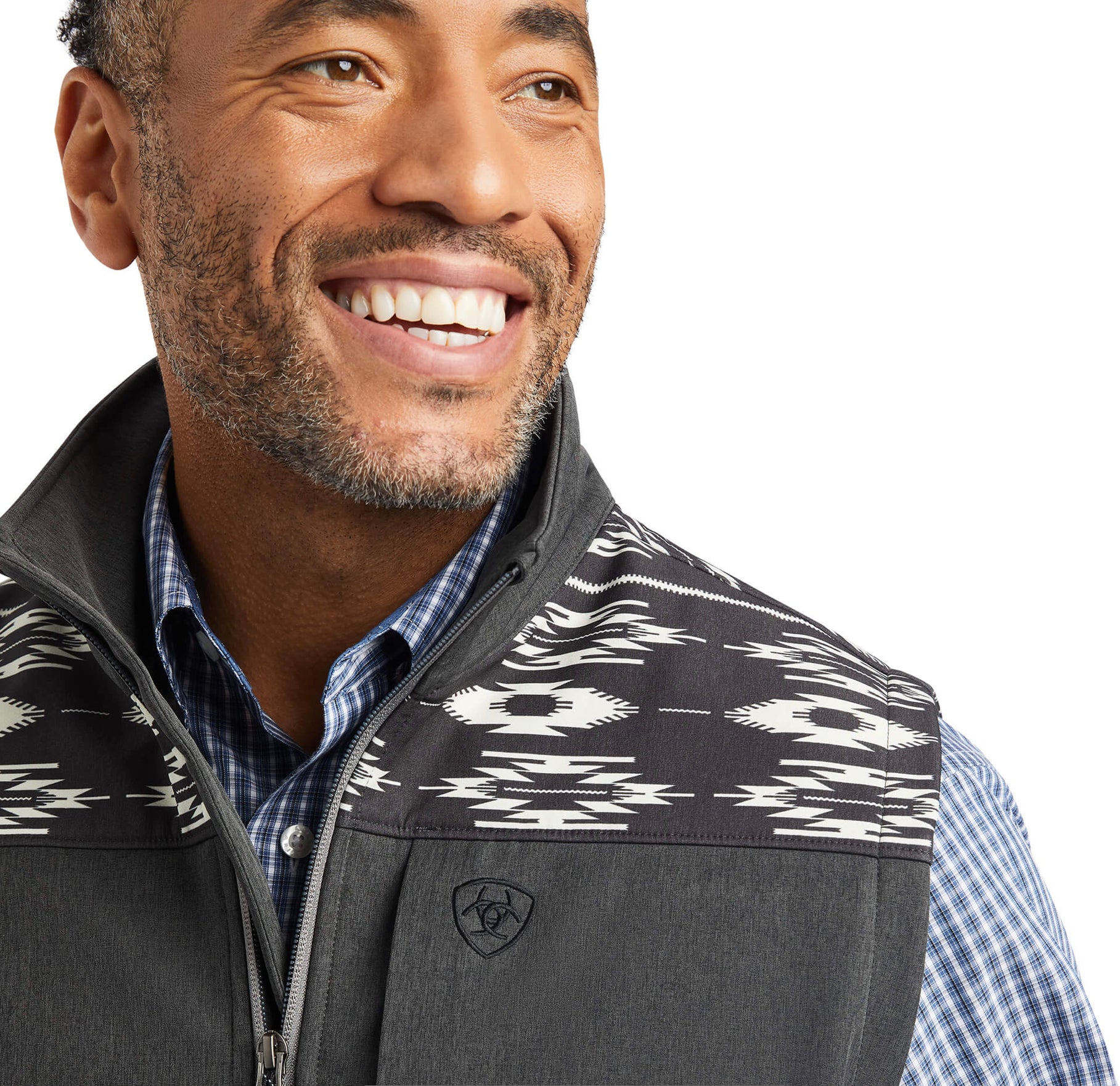 Ariat mens vest jacket best sale