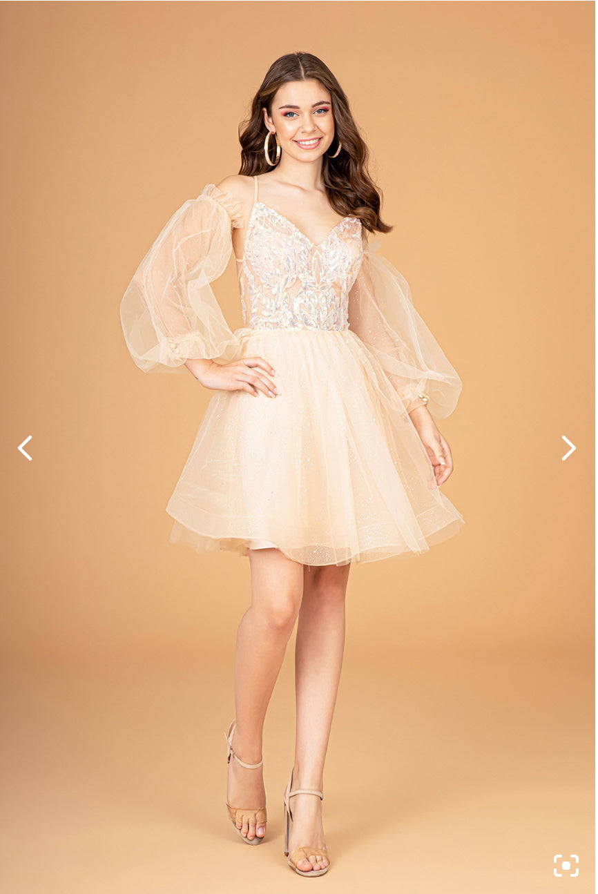 beige dama dresses GLS Collective Dama Dress 3095 – Moreno's Wear