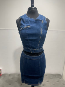 Sofia Dark Denim Set