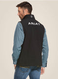 Men’s Ariat Black Logo 2.0 SoftShell Vest