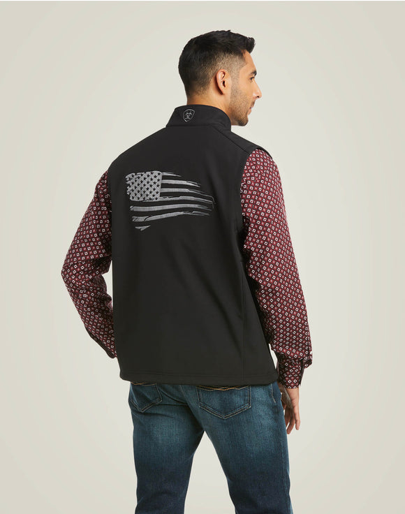 Men’s Ariat Patriot Logo 2.0 Patriot Softshell Vest
