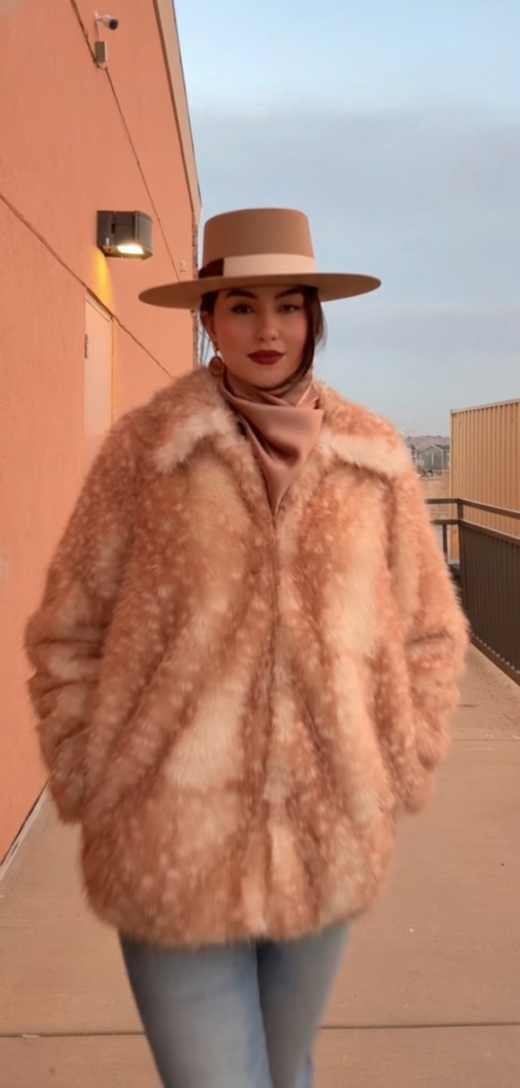 Fawn Fur Coat
