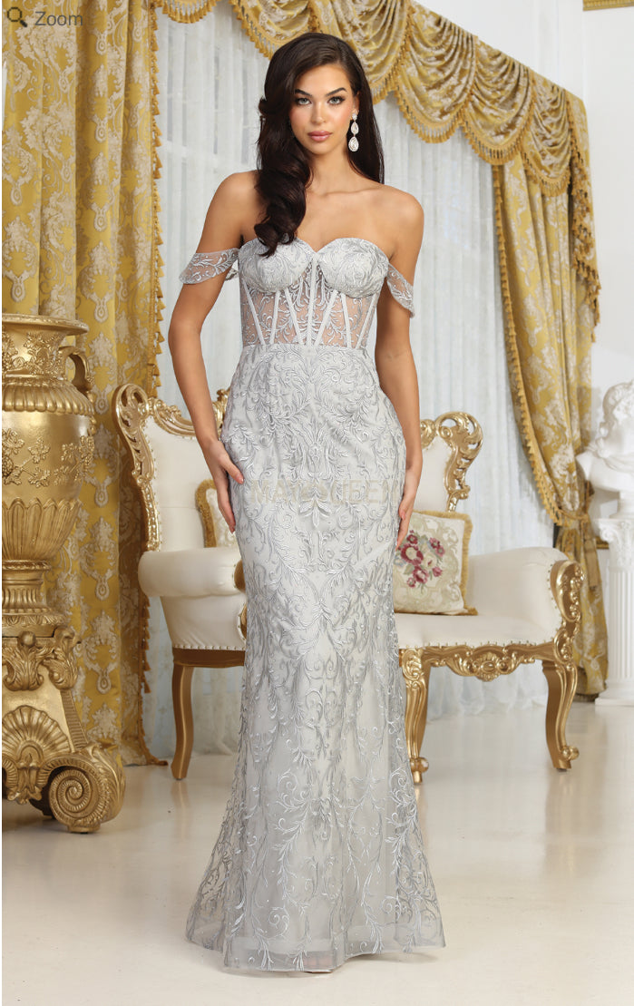 luxurious evening dress mabinogi MayQueen Evening Gown MQ2044 – Moreno's Wear