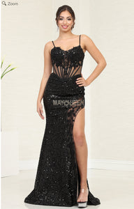 MayQueen Evening Gown MQ2055