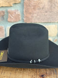 Cuadra 5X Python Black Felt Hat Tall Crown