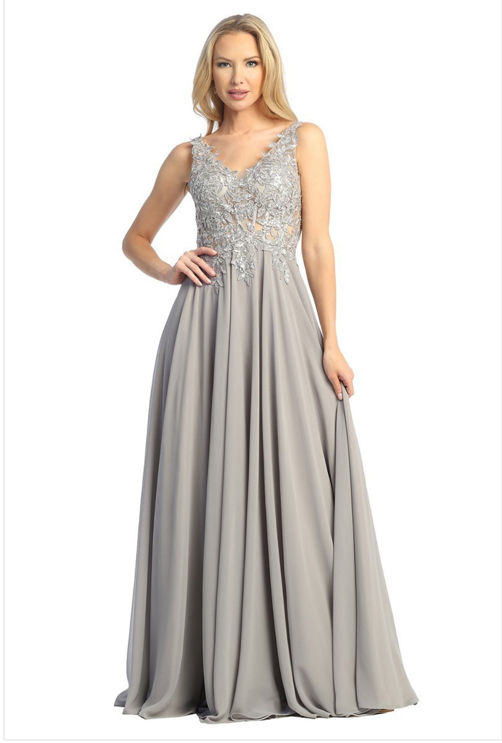 Let's Evening Gown 7887L – Moreno's Wear