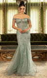 MayQueen Evening Gown MQ2136