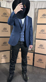 El Azul Western Luxury Suit-Moreno Collective