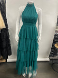 DOMENICA TEAL DRESS
