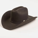 6X Larry Mahan REAL Fur Felt Cowboy Hat Brown