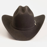 6X Larry Mahan REAL Fur Felt Cowboy Hat Brown