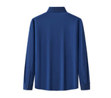 Benjamin Barocco Emboss Shirt Dark Blue