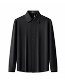 Benjamin Barocco Emboss Shirt Black