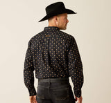 Men’s Ariat Black Team Kelvin Classic Fit Shirt