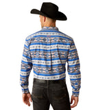 Men’s Ariat Royal Blue Ryder Classic Fit Shirt