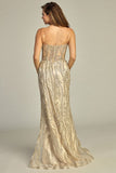 Let's Evening Gowns 8104L