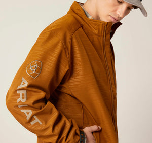 Men’s Ariat Chestnut  Logo 2.0 Softshell Jacket