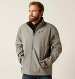 Men’s Ariat Grey Logo 2.0 SoftShell Jacket