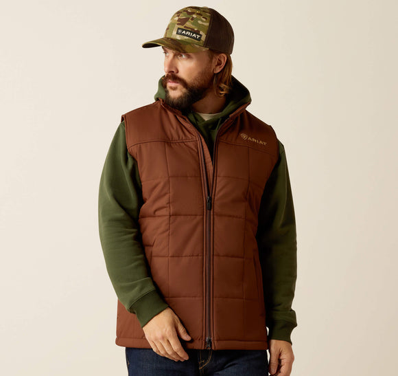 Men’s Ariat Potting Soil Crius Invested Vest