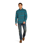 Men’s Ariat Turquoise Madison Modern Fit Shirt