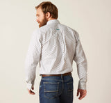Men’s Ariat White Boone Fitted Shirt