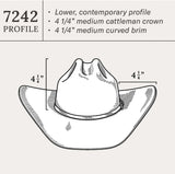 Stetson Duncan 4x Felt Hat Silverbelly