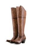 Women’s Rock’Em Blanca J Knee High Snip Toe Boots Napa Miel