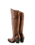 Women’s Rock’Em Blanca J Knee High Snip Toe Boots Napa Miel