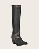 Cuadra Black Stingray Laser Tall Boots CU725