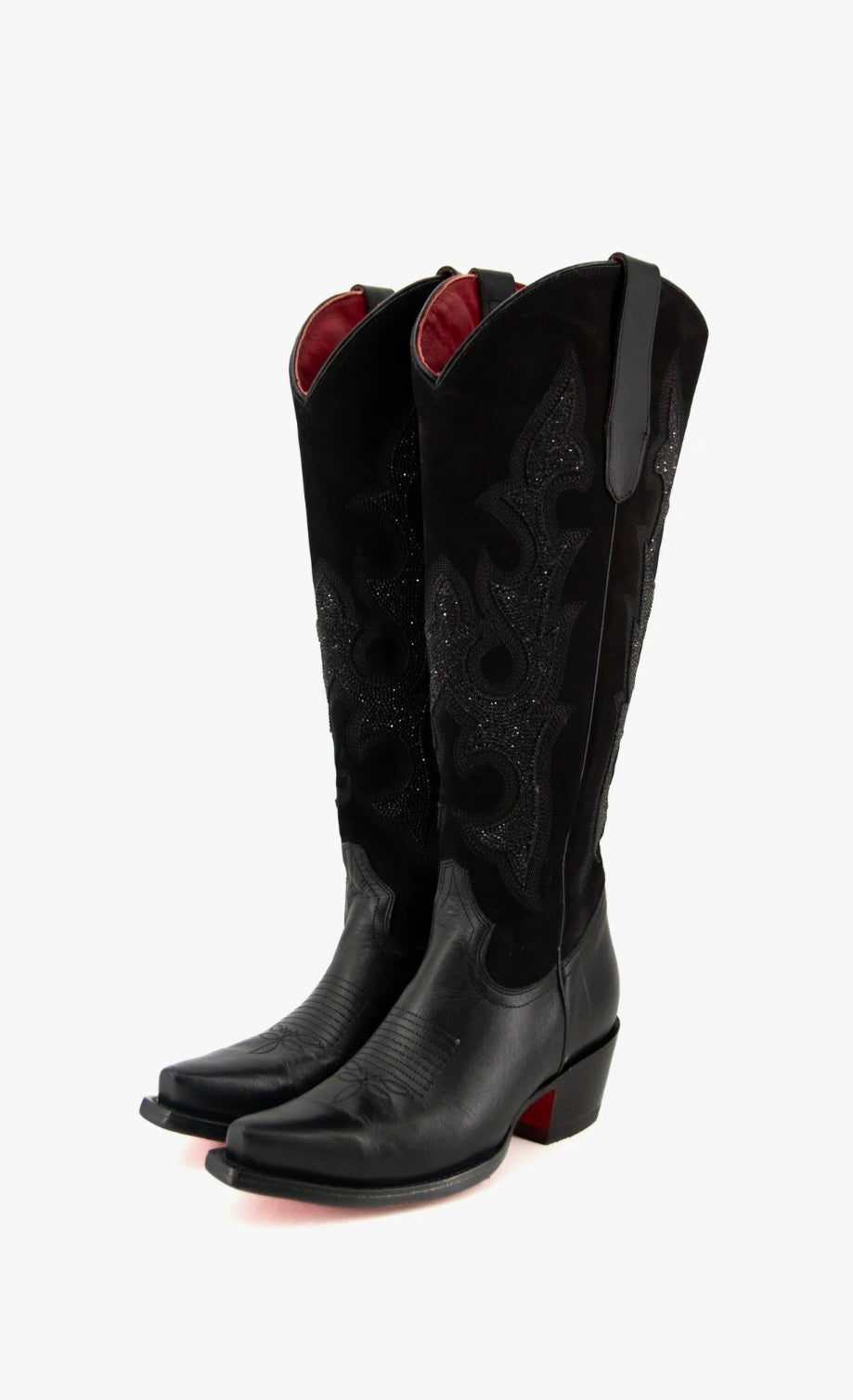 Rock’Em Makayla Tall Red Bottom Snip Toe Cowgirl Boots – Moreno's Wear