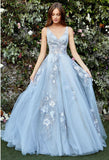 Andrea & Leo Evening Gown A0893