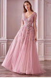 Andrea & Leo Evening Gown A0988