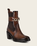 Cuadra Honey Chain Ankle Boots FC751