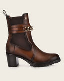 Cuadra Honey Chain Ankle Boots FC751