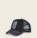 Cuadra Caiman Black/Blue Cap
