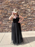 Ariana Tulle Dress Black