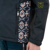 The American West Black Softshell Aztec Print Jacket