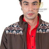 The American West Brown/Aztec Softshell Jacket