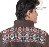 The American West Brown/Aztec Softshell Jacket