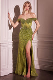 LaDivine by Cinderella Divine CD0203 Evening Gown