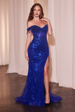 LaDivine by Cinderella Divine CD0203 Evening Gown