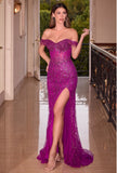 LaDivine by Cinderella Divine CD0203 Evening Gown