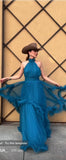 Marlinda Jade Teal Tulle Dress