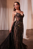 LaDivine By Cinderella Divine Evening Gown CD863