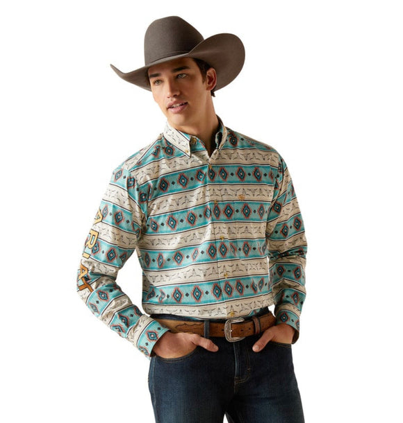 Men’s Ariat SandShell Team Cruiz Fitted Shirt