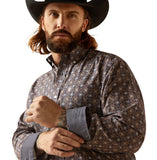 Men’s Ariat Darkest Indigo Karyn Classic Wrinkle Free Shirt