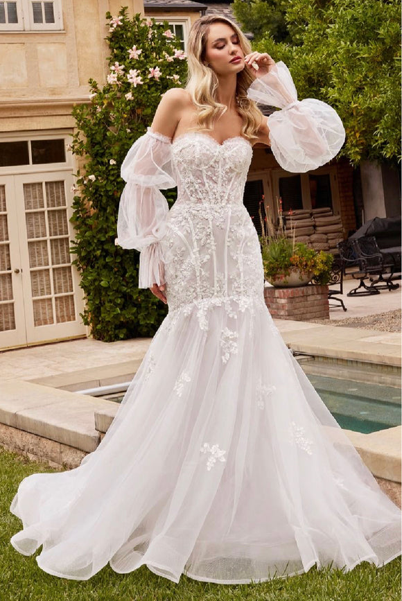 LaDivine by Cinderella Divine Wedding Gown CD858W