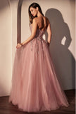 LaDivine by Cinderella Divine Evening Gown CDS536