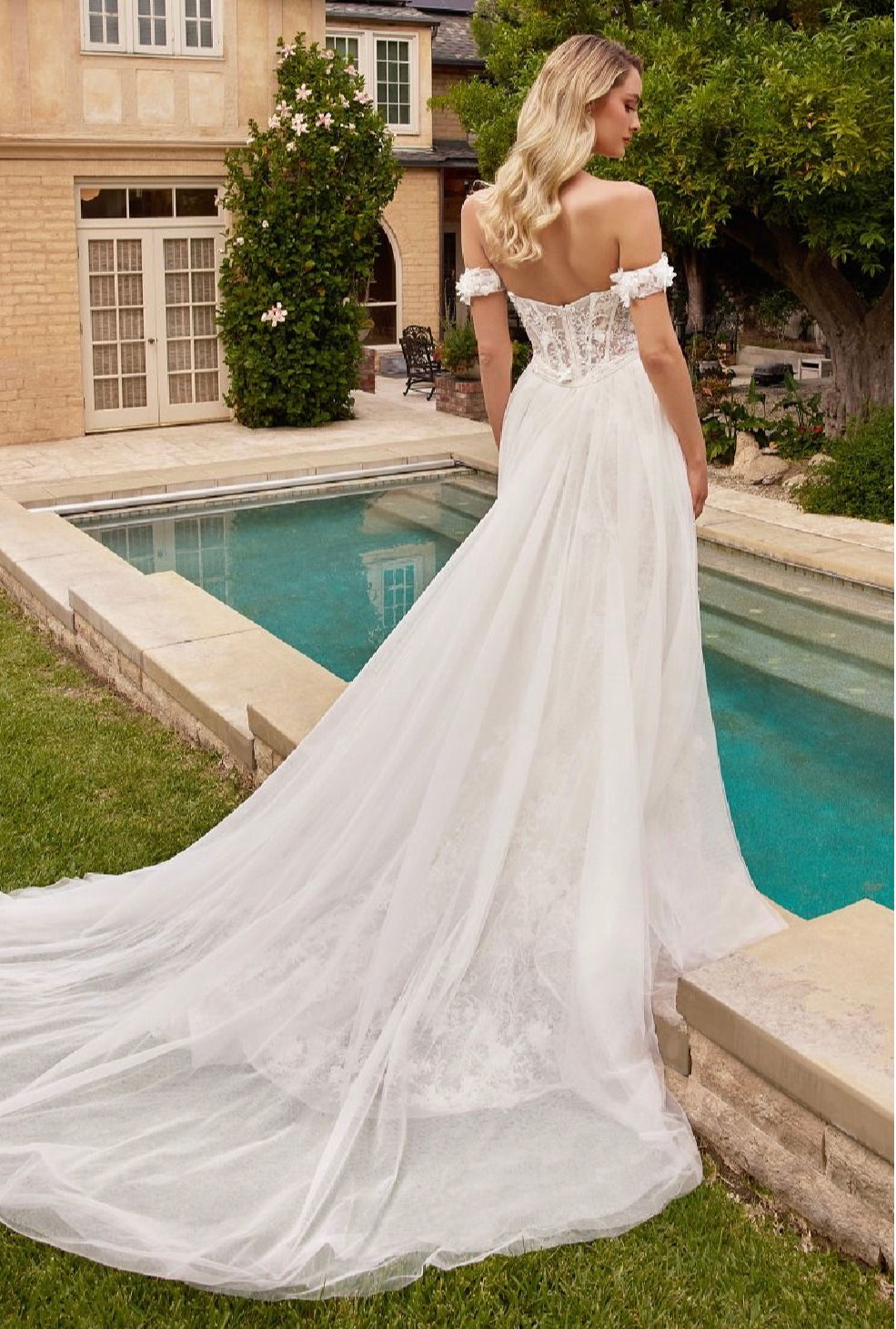 LaDivine by Cinderella Divine Wedding Gown CB861W – Moreno's Wear