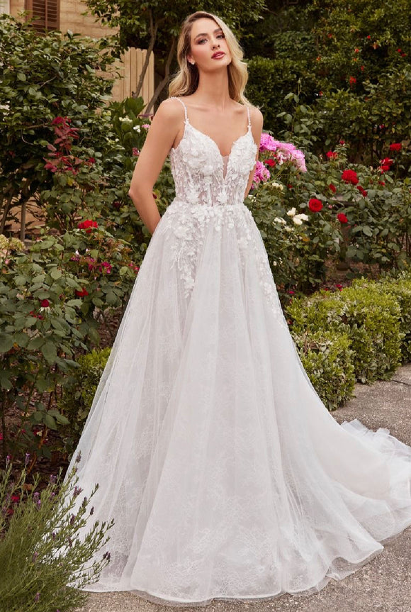 LaDivine by Cinderella Wedding Gown CD857W Moreno's Wear LaDivine by Cinderella Wedding Gown CD857W Moreno's Wear